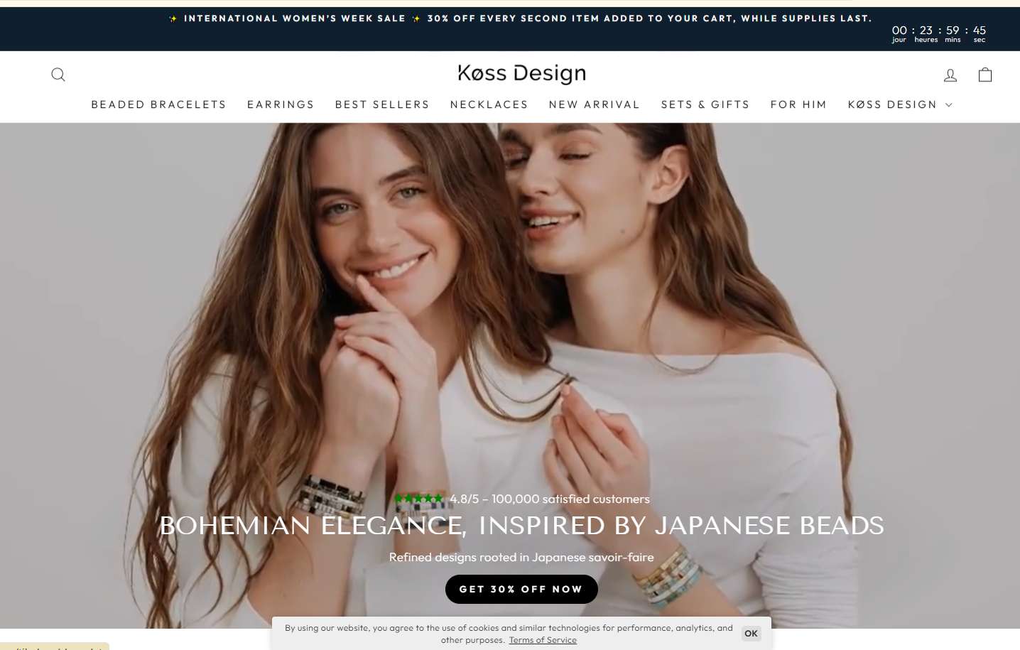 Koss Design Ensemble Rainbow Beaded Bracelet Review – Colorful Handmade Jewelry for Everyday Style