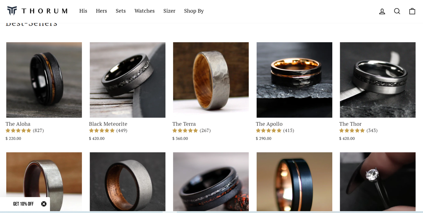 Thorum Black Meteorite Ring Review – Unique Space-Inspired Wedding Band