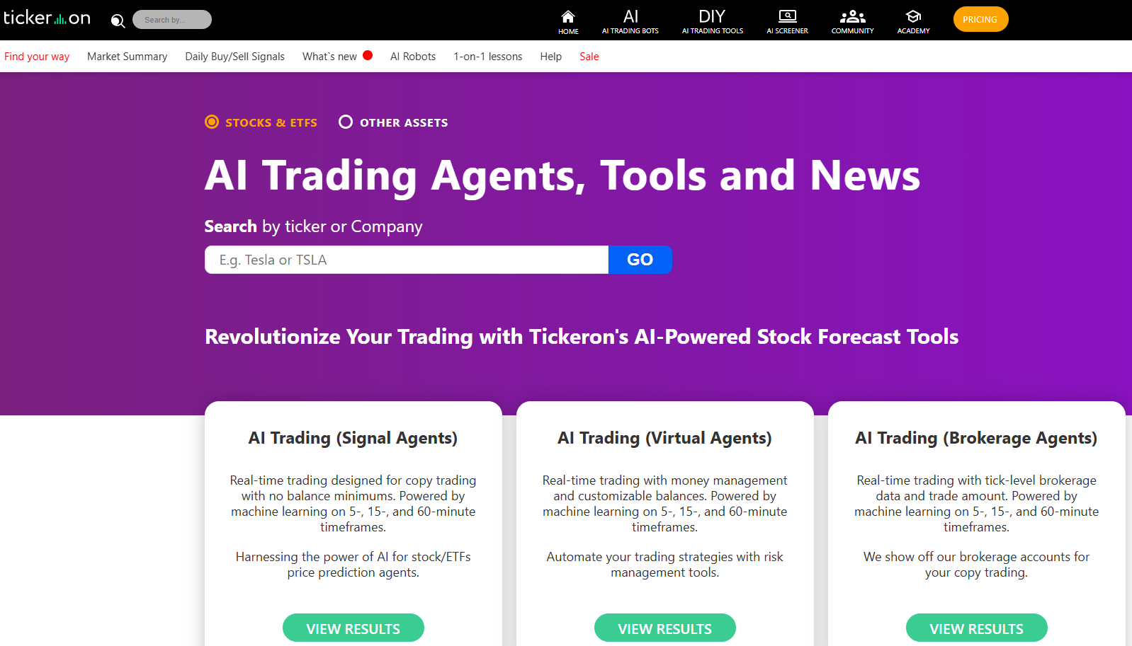 Tickeron Coupons and Promo Code