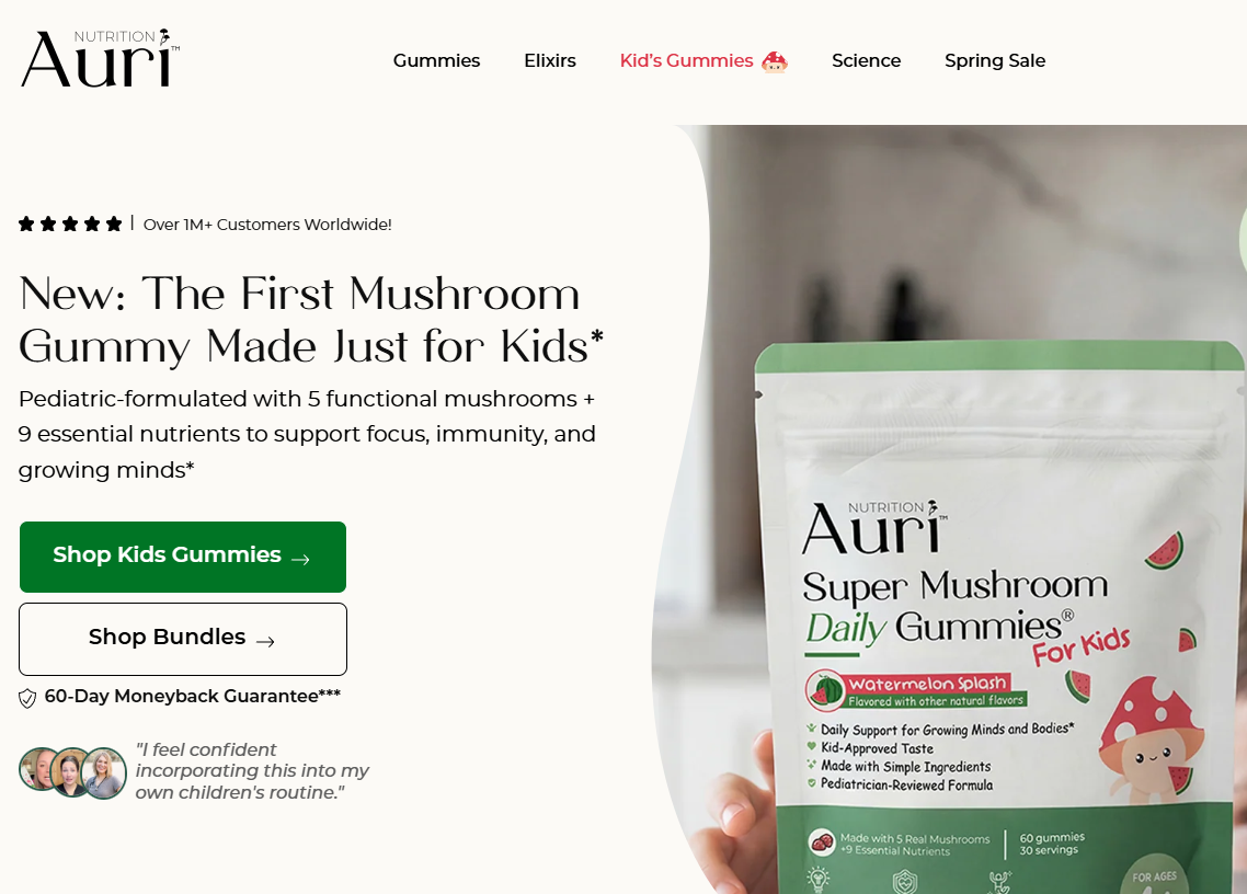 Auri Mushroom Gummies 10-Plex Review: A Convenient Way to Enjoy Functional Mushrooms