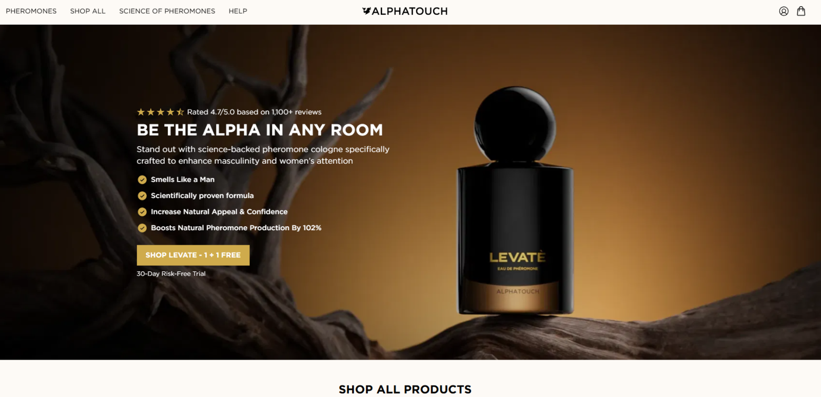 Alpha Touch Cologne Review: Pheromone Cologne Designed to Boost Confidence