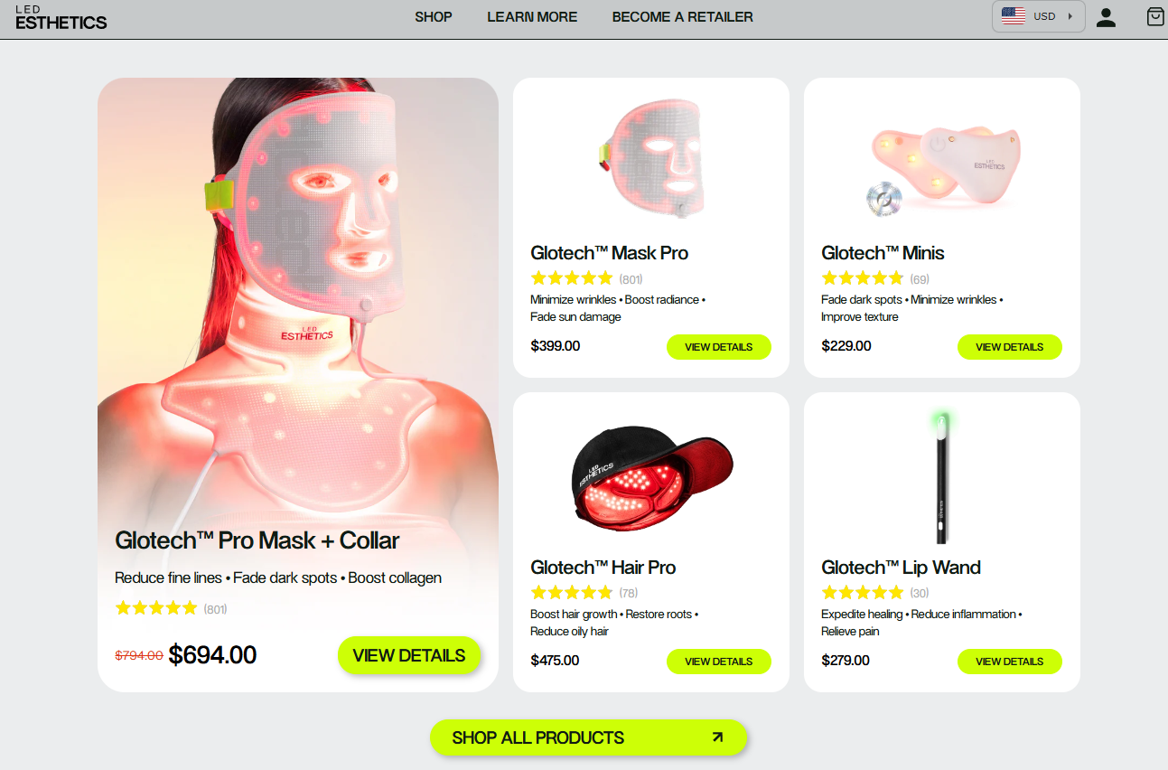 GloTech Collar Review: LED Esthetics Neck Rejuvenation Device